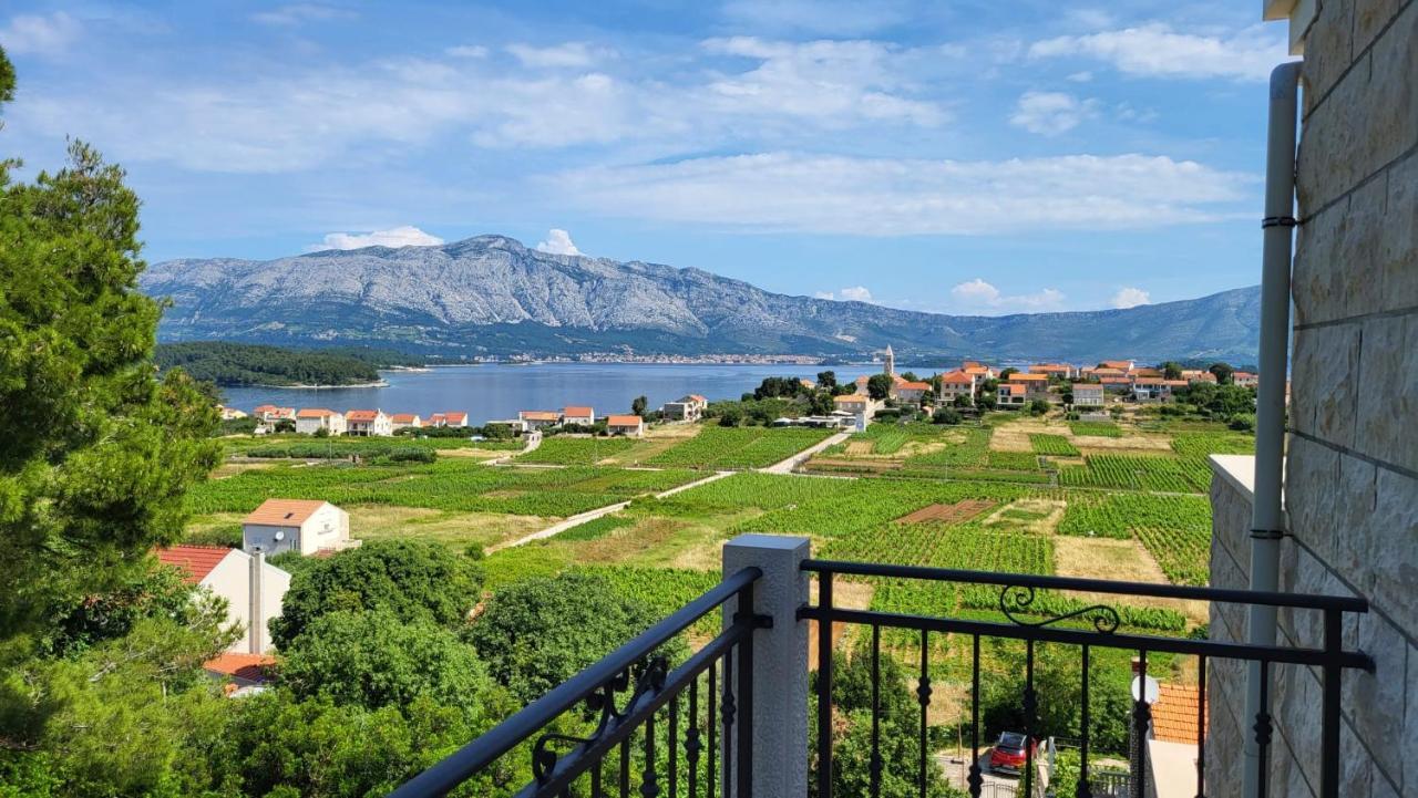 Villa Apartments Mate Cebalo Lumbarda Zewnętrze zdjęcie